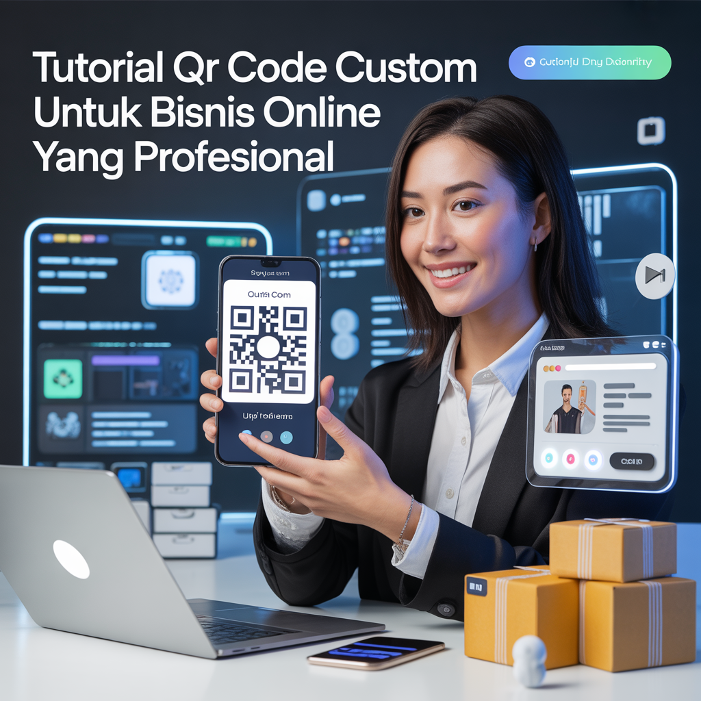 Tutorial QR Code Custom untuk Bisnis Online yang Profesional