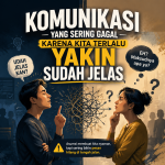 Komunikasi yang Sering Gagal Karena Kita Terlalu Yakin Sudah Jelas