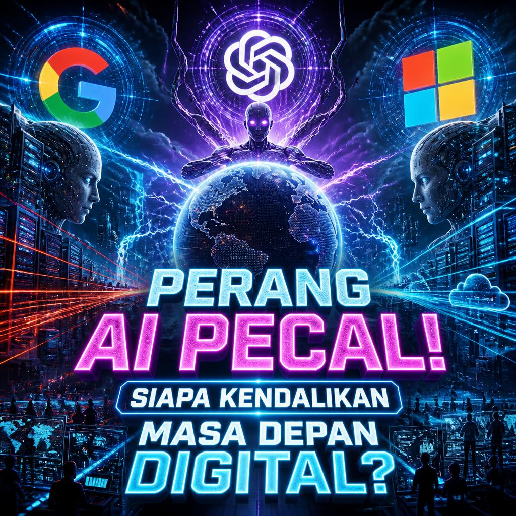 Perang AI Pecah! Google vs OpenAI vs Microsoft, Siapa yang Bakal Jadi Raja Dunia Digital?