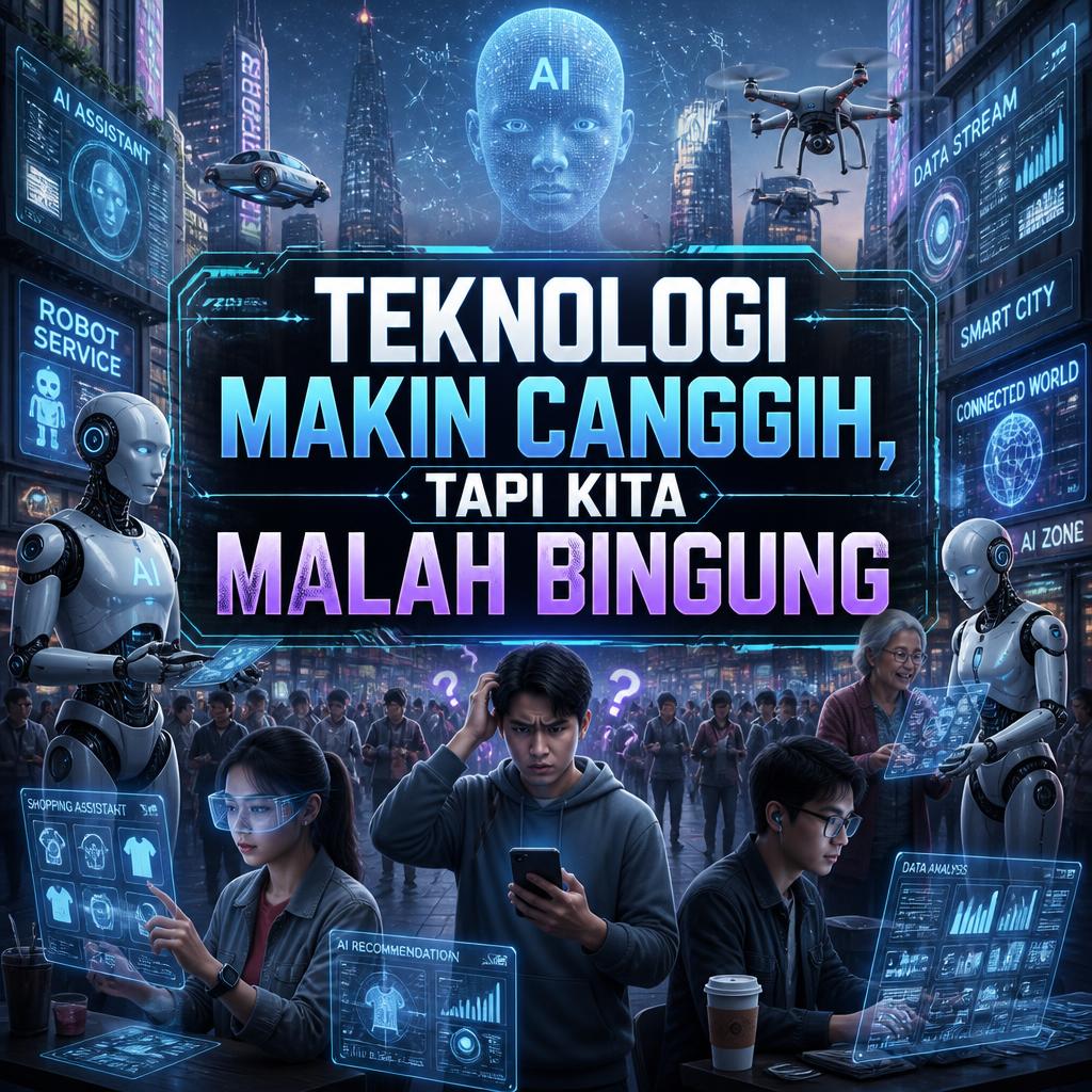 AI & Robot Makin Gila: Teknologi Canggih Bikin Kita Bingung Update Tanpa Henti di Era Digital 2026