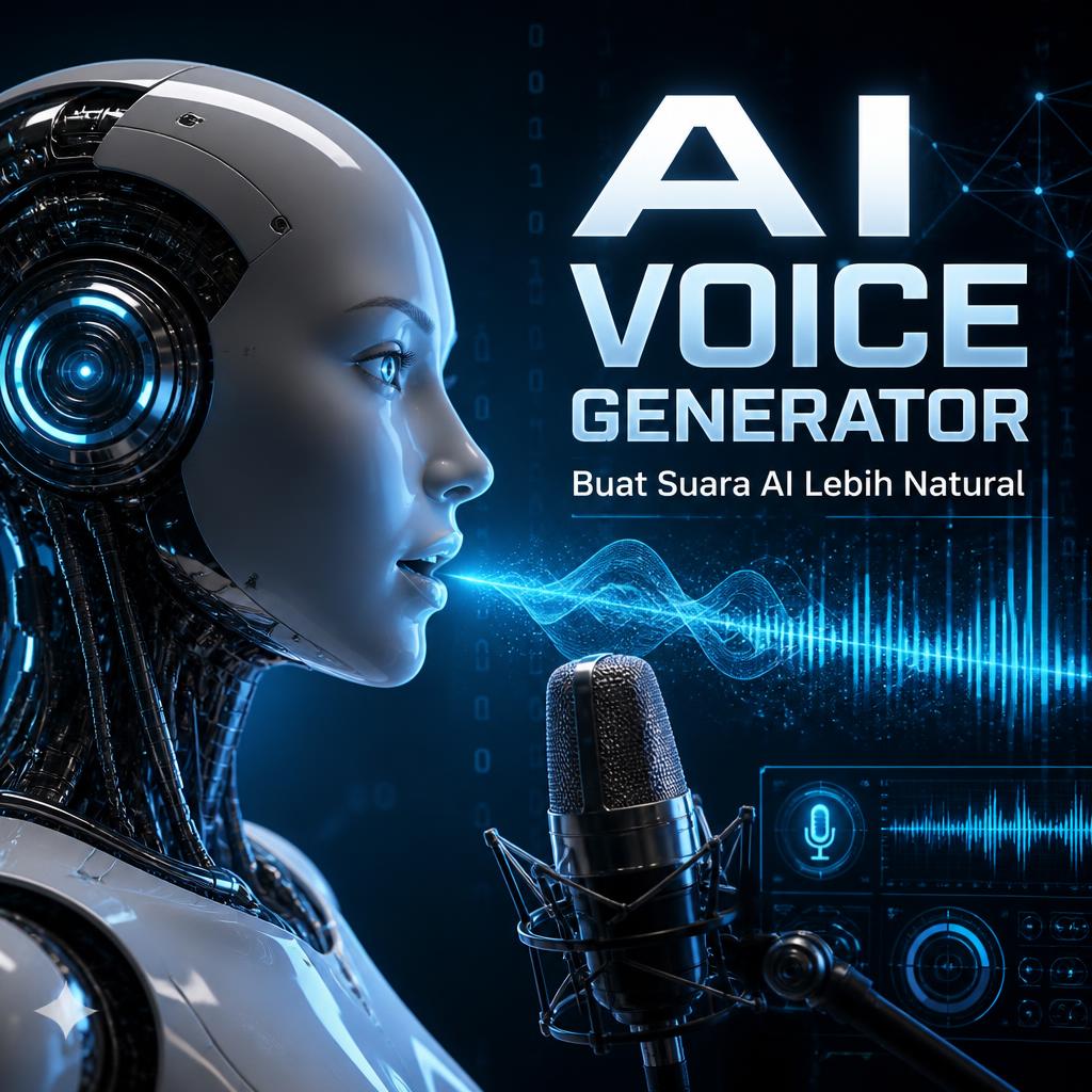 AI Voice Generator: Cara Mudah Membuat Suara AI Lebih Natural