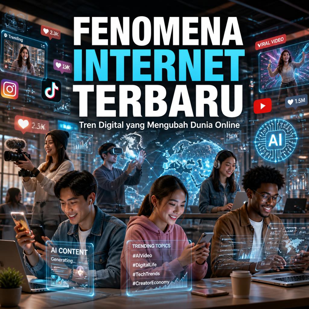 Fenomena Internet Terbaru yang Mengubah Cara Orang Berinteraksi Digital