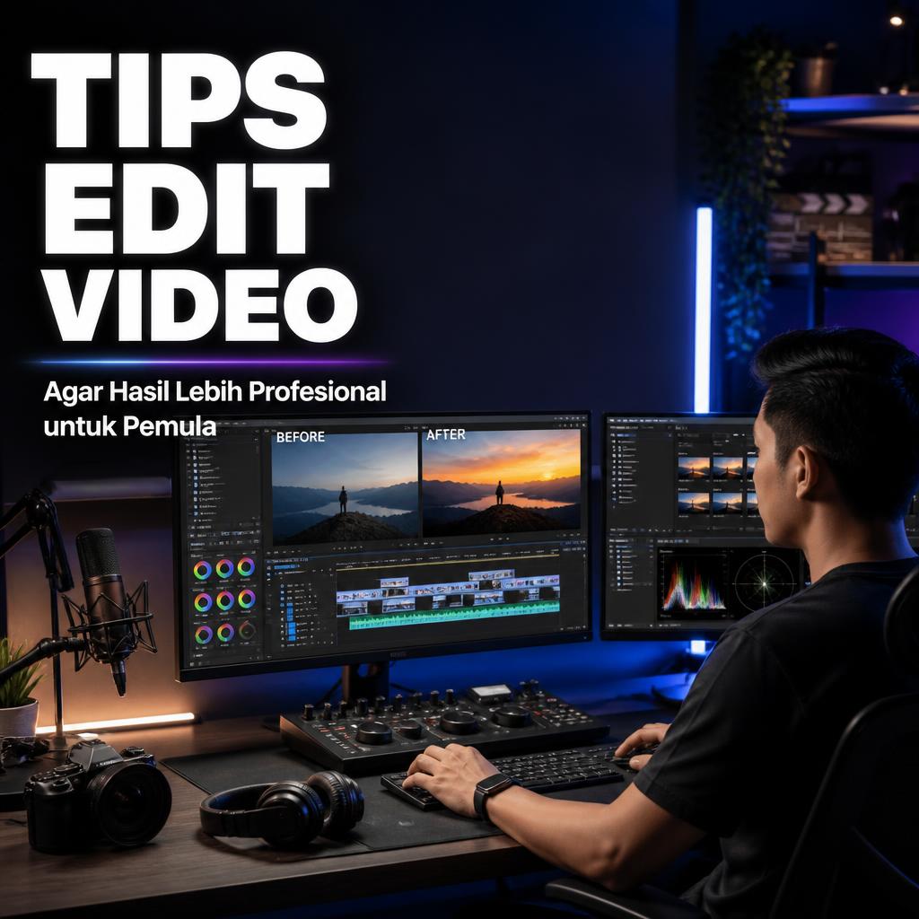 Tips Edit Video agar Hasil Lebih Profesional untuk Pemula
